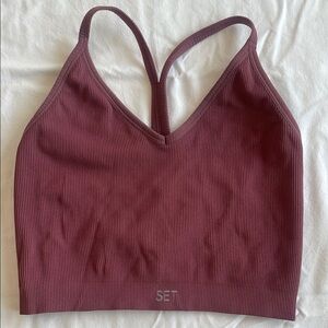 SET Active Ribbed Sports Bra